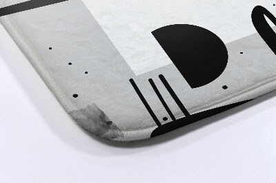 Badkamer mat Geometrische patronen