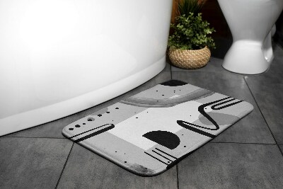 Badkamer mat Geometrische patronen