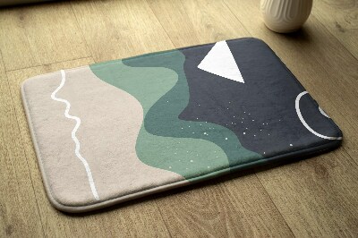 Luxe badmat Geometrisch patroon