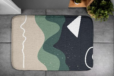 Luxe badmat Geometrisch patroon