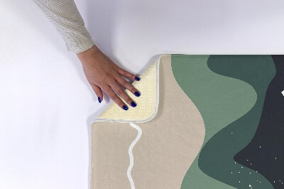 Luxe badmat Geometrisch patroon