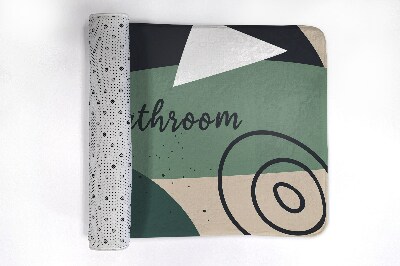 Badmat Geometrisch patroon