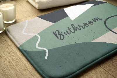 Badmat Geometrisch patroon