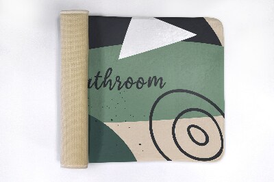 Badmat Geometrisch patroon