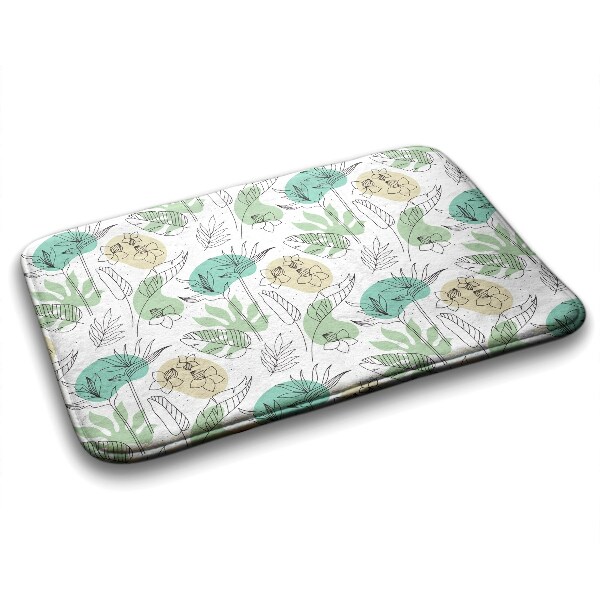 Badkamer mat Planten