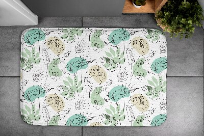 Badkamer mat Planten