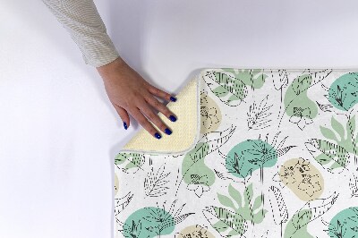 Badkamer mat Planten