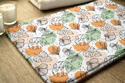 Badmat Kleurrijke bladeren