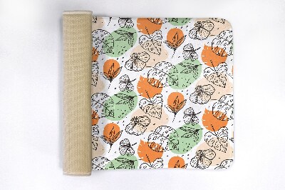 Badmat Kleurrijke bladeren