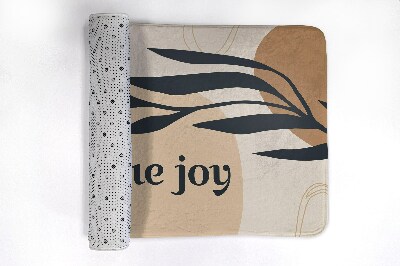 Luxe badmat Plantenblad