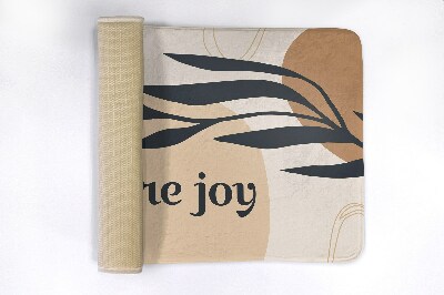 Luxe badmat Plantenblad