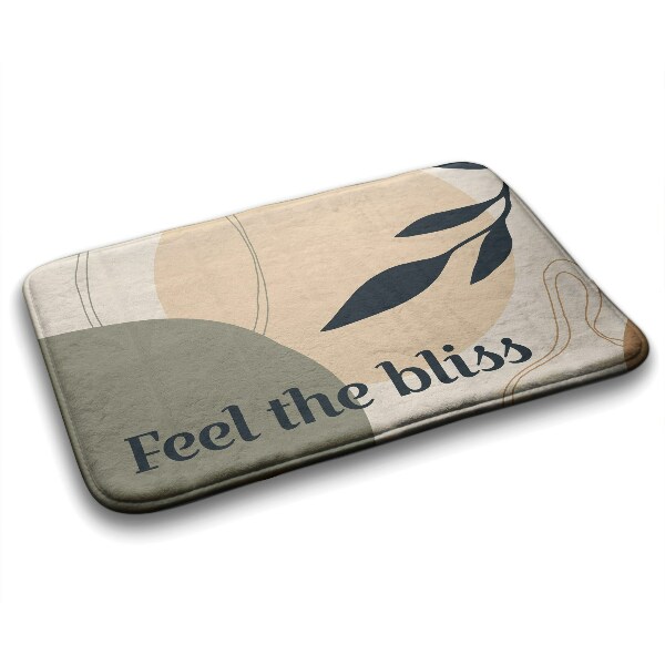 Badkamer mat Plantenblad