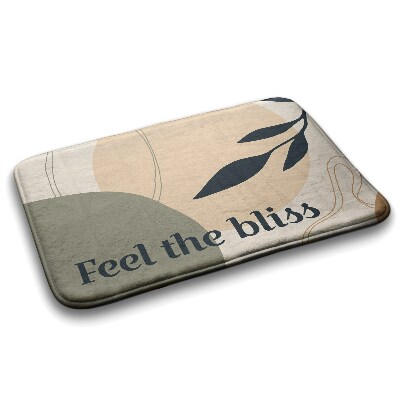 Badkamer mat Plantenblad