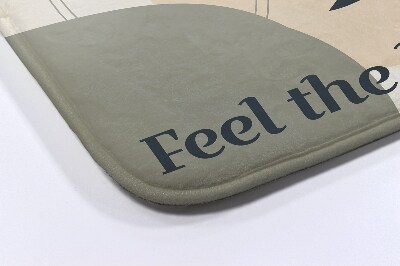 Badkamer mat Plantenblad