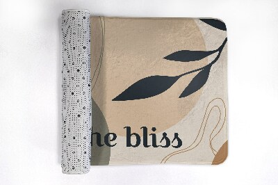 Badkamer mat Plantenblad