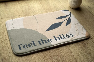 Badkamer mat Plantenblad