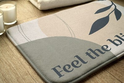 Badkamer mat Plantenblad