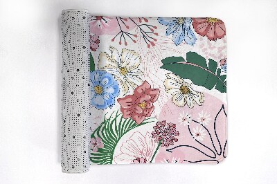 Badmat Kleurrijke bloemen