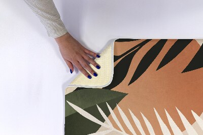 Luxe badmat Tropische abstractie