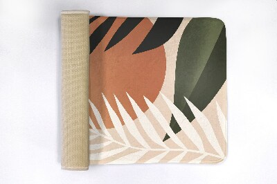 Luxe badmat Tropische abstractie