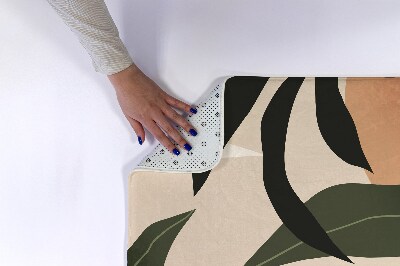 Badmat Tropische abstractie