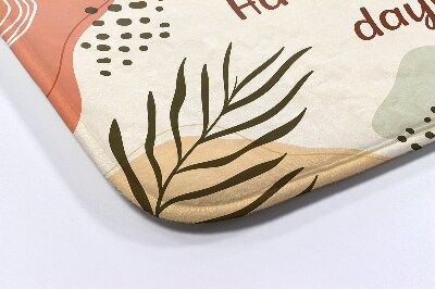 Badkamer mat Geometrische plant