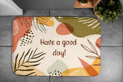 Badkamer mat Geometrische plant