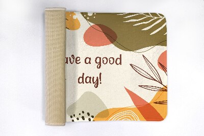 Badkamer mat Geometrische plant