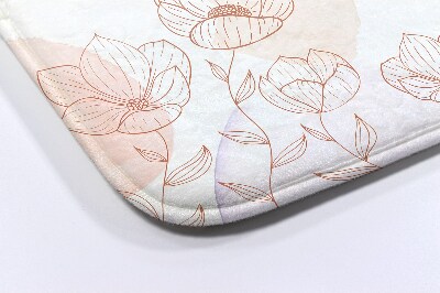Luxe badmat Bloemen Bloemen