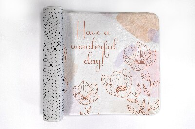 Luxe badmat Bloemen Bloemen