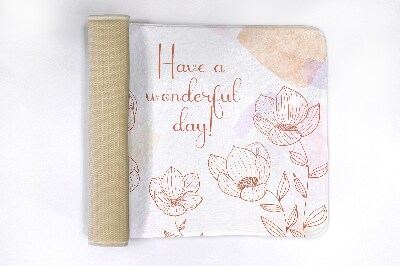 Luxe badmat Bloemen Bloemen