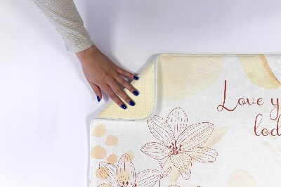 Badmat Bloemen Bloemen