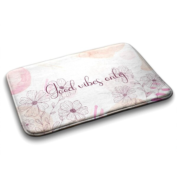 Badkamer mat Bloemen Planten