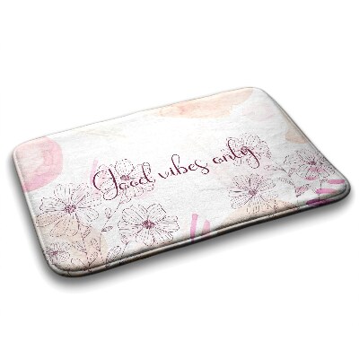 Badkamer mat Bloemen Planten