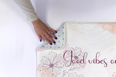 Badkamer mat Bloemen Planten