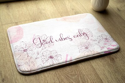 Badkamer mat Bloemen Planten