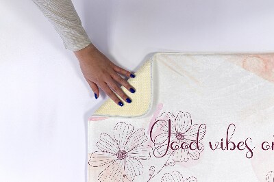 Badkamer mat Bloemen Planten