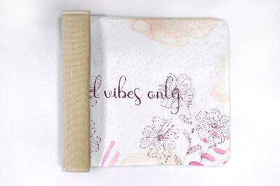 Badkamer mat Bloemen Planten