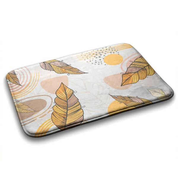 Badkamer mat Gele bladeren