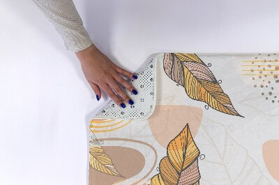 Badkamer mat Gele bladeren