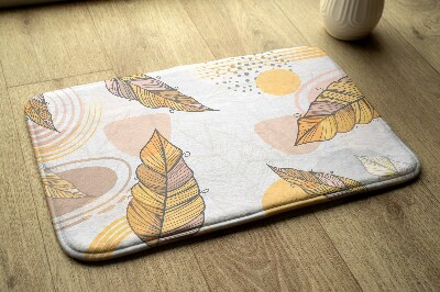 Badkamer mat Gele bladeren