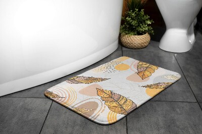 Badkamer mat Gele bladeren