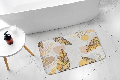 Badkamer mat Gele bladeren