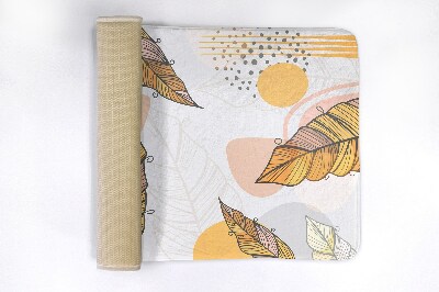 Badkamer mat Gele bladeren