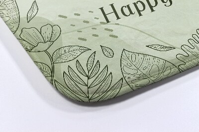 Badkamer mat Bloemenmotief