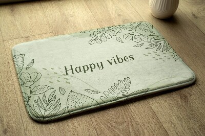 Badkamer mat Bloemenmotief