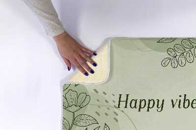 Badkamer mat Bloemenmotief