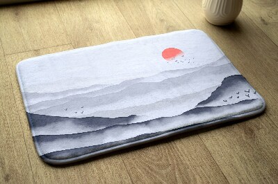 Luxe badmat Zonsopgang