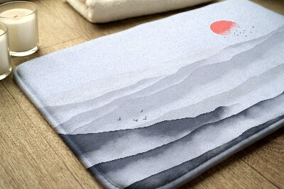 Luxe badmat Zonsopgang