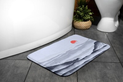 Luxe badmat Zonsopgang